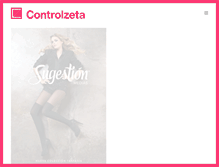 Tablet Screenshot of controlzeta.ws