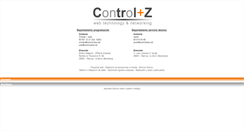 Desktop Screenshot of controlzeta.net